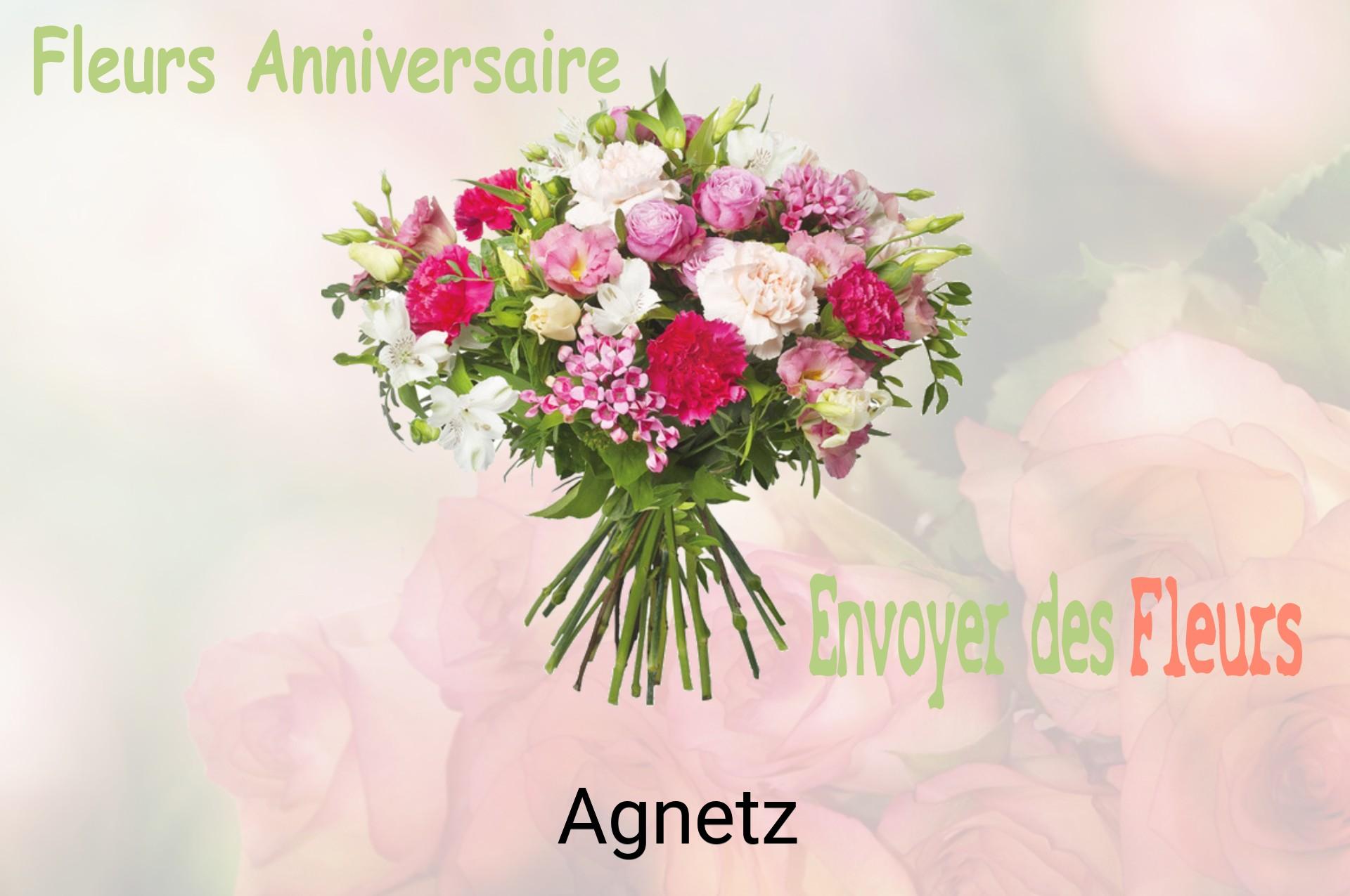 Bouquet de fleurs d’anniversaire livré à Agnetz